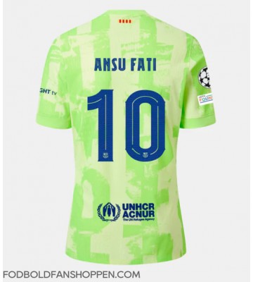 Barcelona Ansu Fati #10 Tredjetrøje 2024-25 Kortærmet